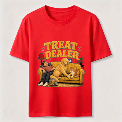Funny Dog & Cat Parent Graphic Tee for Pet Lovers