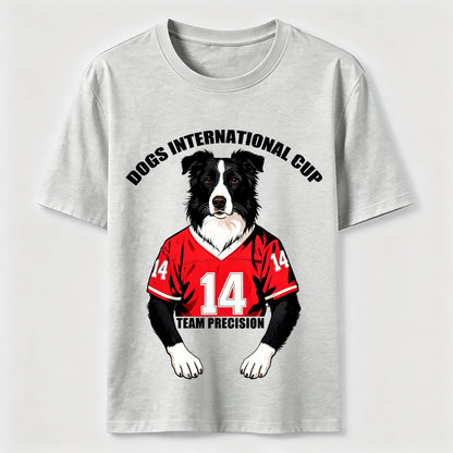 Team Precision Border Collie Athletic T-Shirt