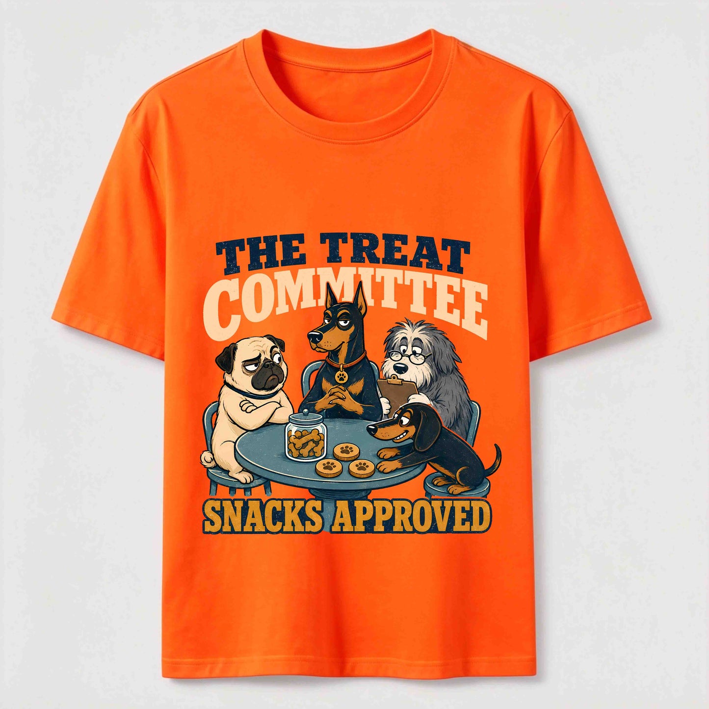 Treat Committee Dog Tee