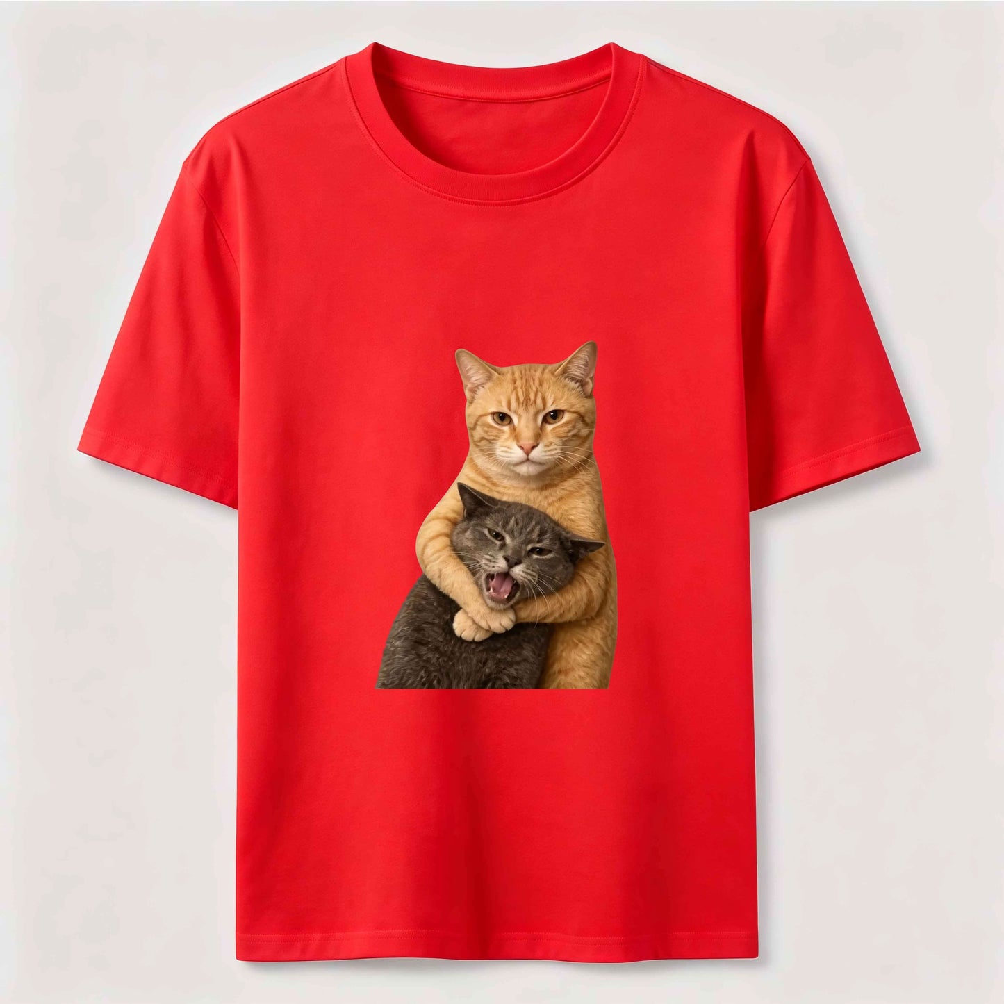 Nobody Messes With My Little Cat Graphic Tee