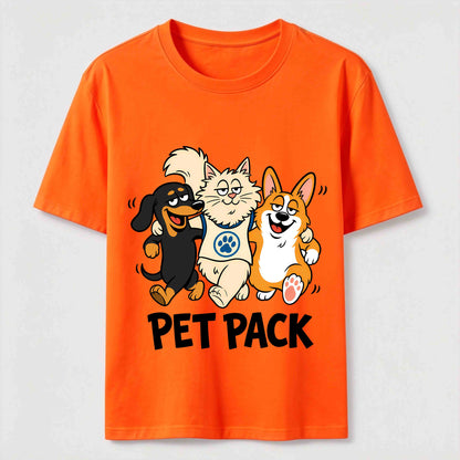 Pet Pack Dog And Cat Tee