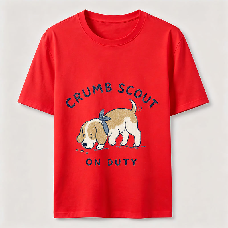 Crumb Scout On Duty Dog Tee