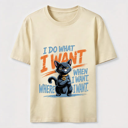 My Cat, My Rules Attitude Cat Lover Tee