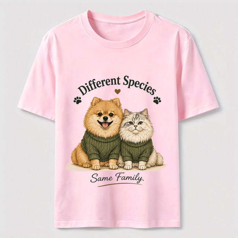 Different Species Same Family T-Shirt