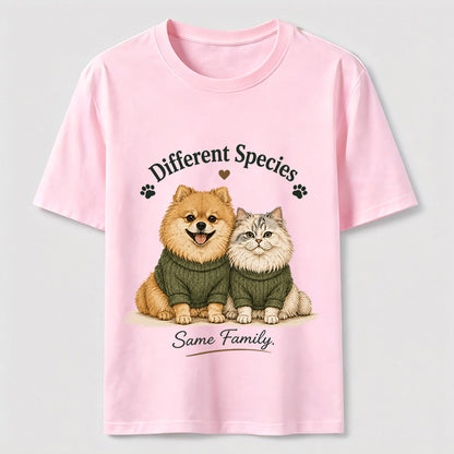 Different Species Same Family T-Shirt