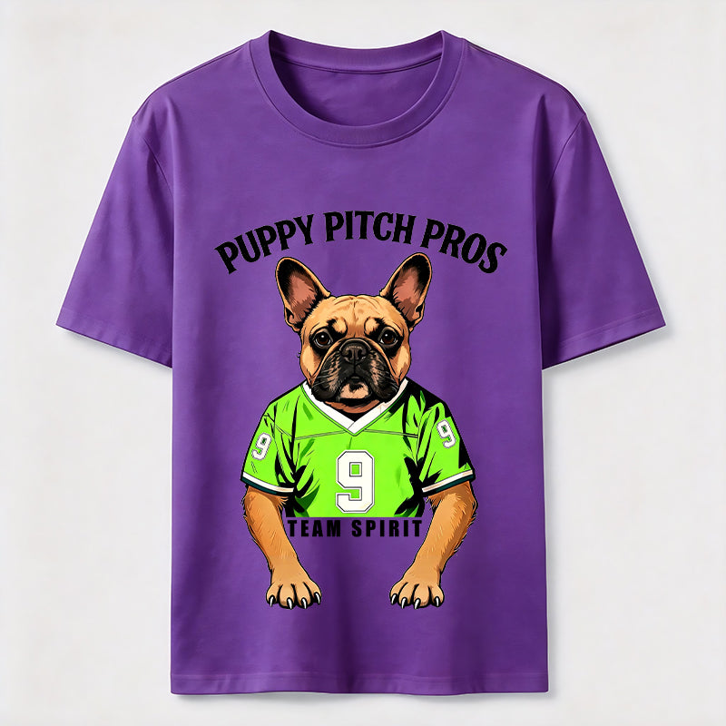 Team Spirit French Bulldog Athletic T-Shirt