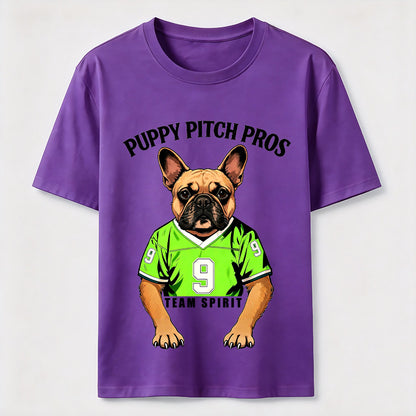 Team Spirit French Bulldog Athletic T-Shirt