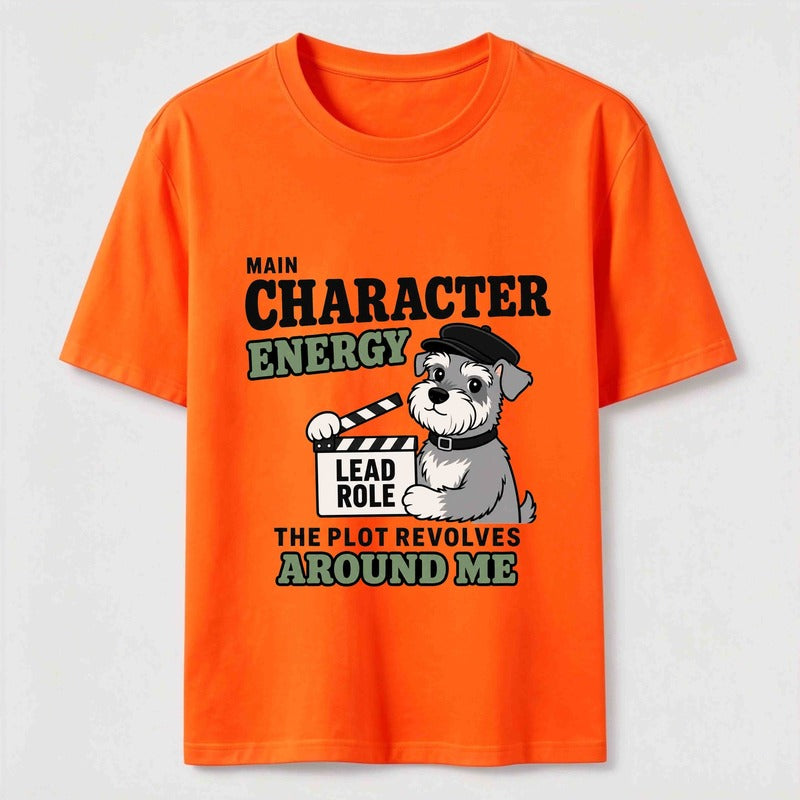 Main Character Dog Funny Schnauzer T-Shirt