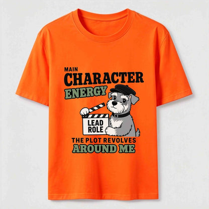 Main Character Dog Funny Schnauzer T-Shirt