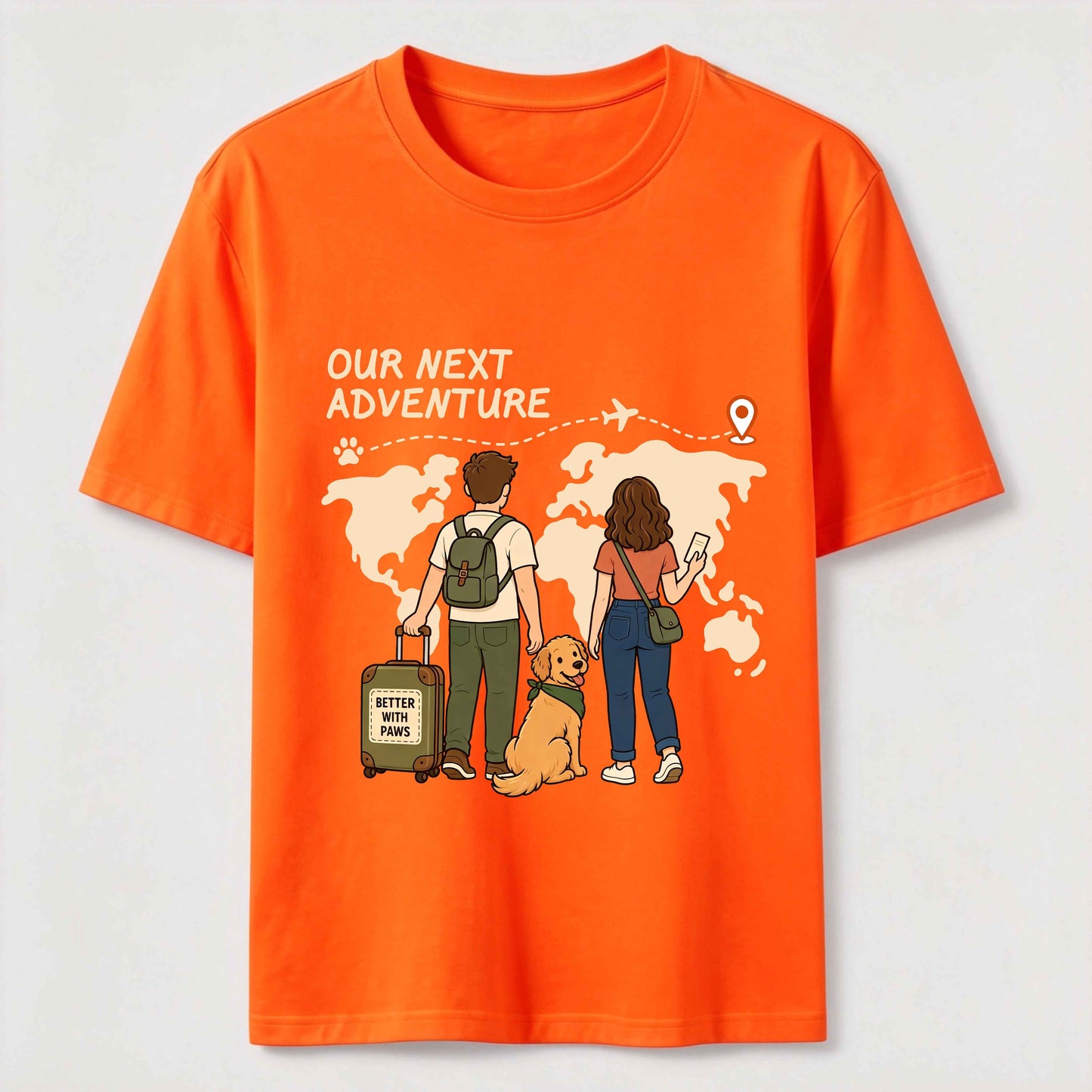 Our Next Adventure Dog T-Shirt