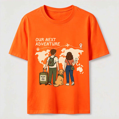 Our Next Adventure Dog T-Shirt