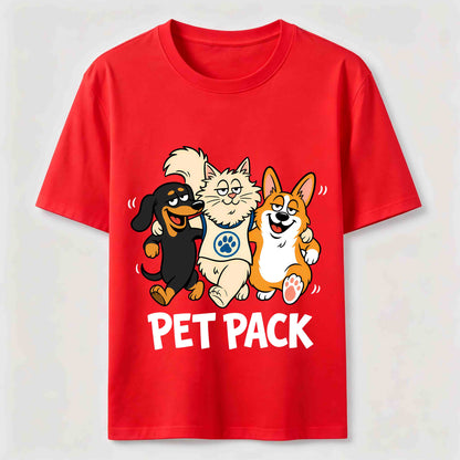Pet Pack Dog And Cat Tee
