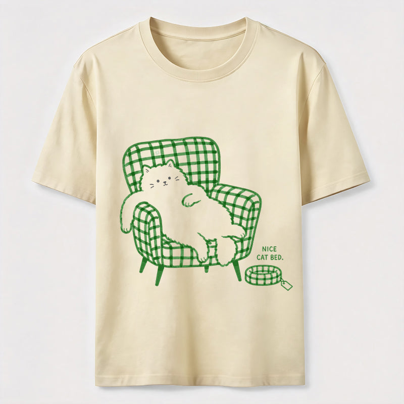 Reserved For The Lazy Cat Lover Graphic Tee