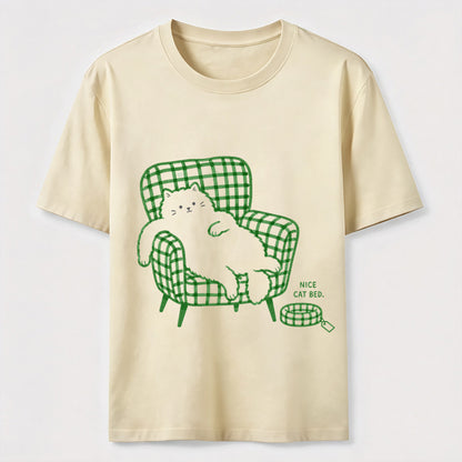 Reserved For The Lazy Cat Lover Graphic Tee