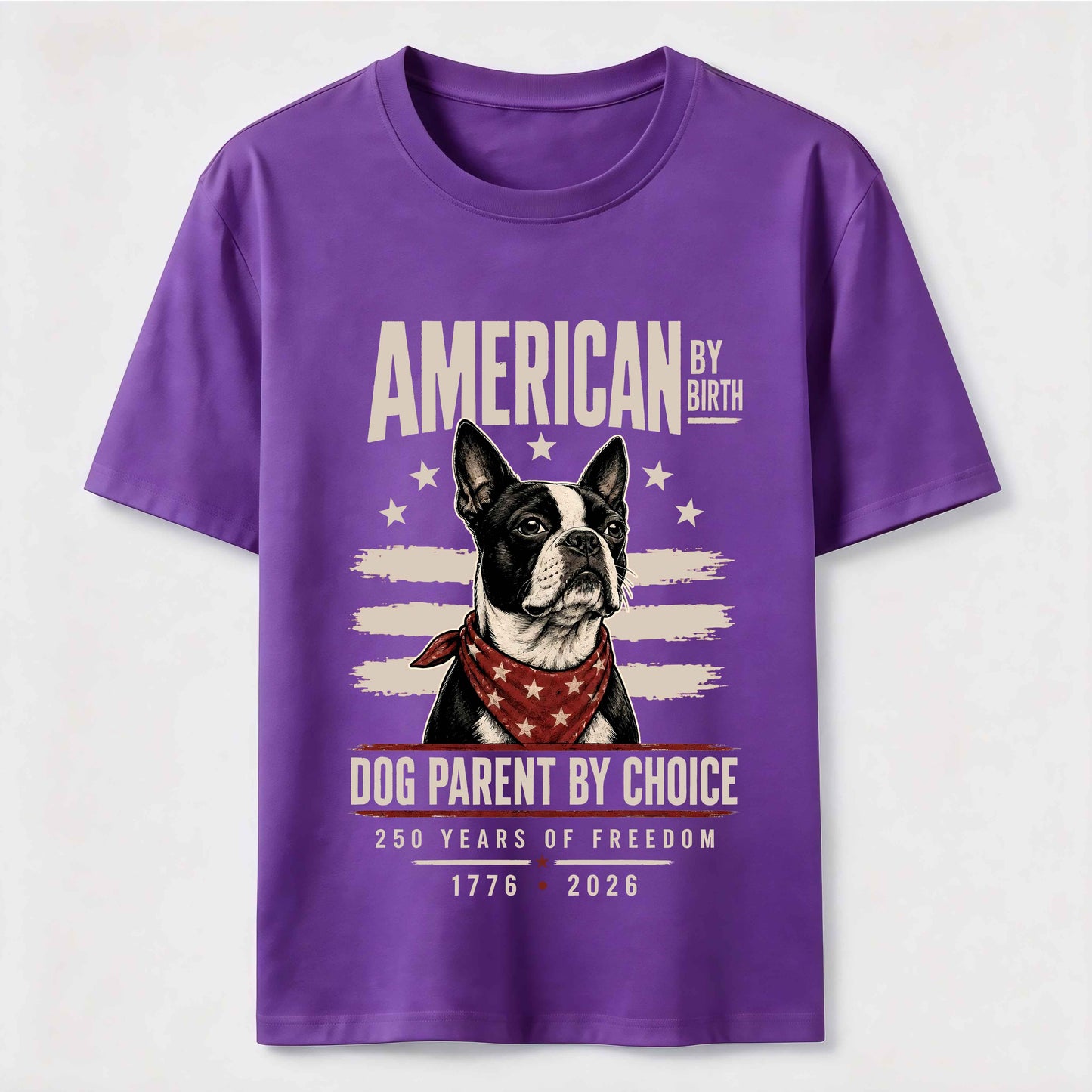 American by Birth Dog Parent by Choice T-Shirt