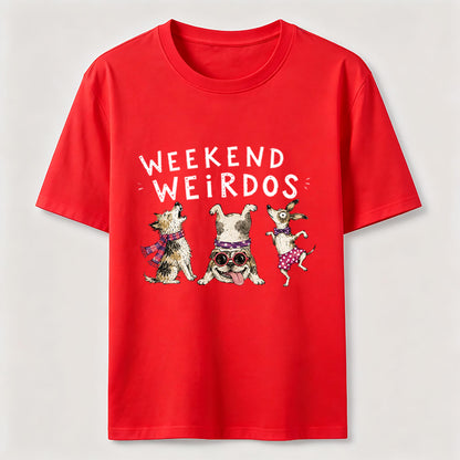 Weekend Weirdos Dog Crew Tee
