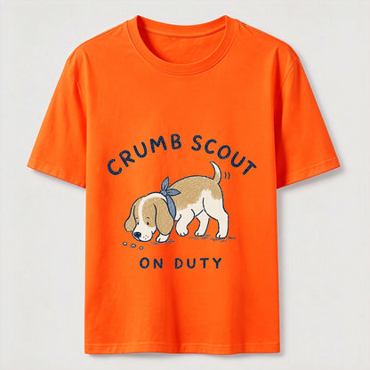 Crumb Scout On Duty Dog Tee