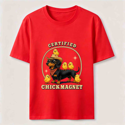 Certified Chick Magnet Dachshund T-Shirt