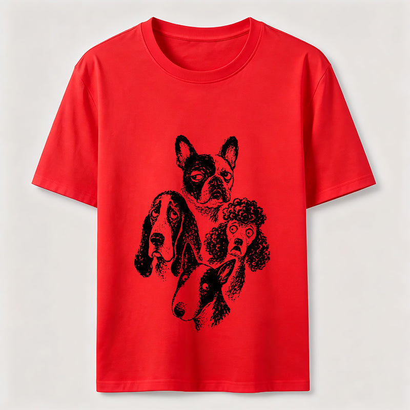 Blue Dog Squad Graphic Tee