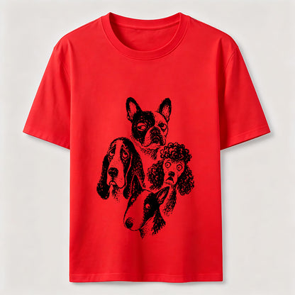 Blue Dog Squad Graphic Tee