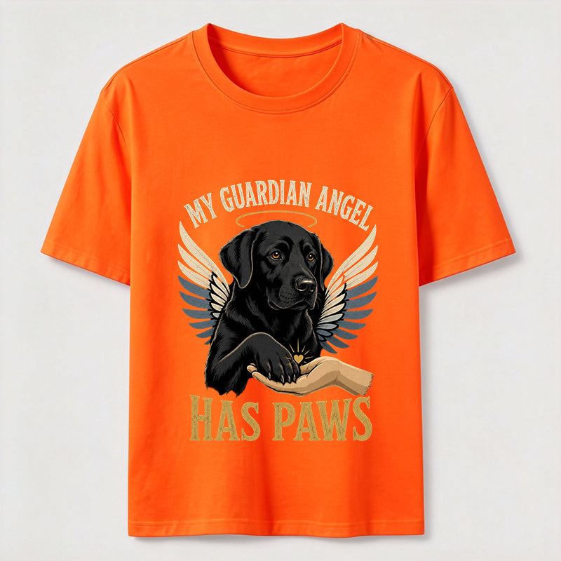 My Guardian Angel Has Paws T-Shirt