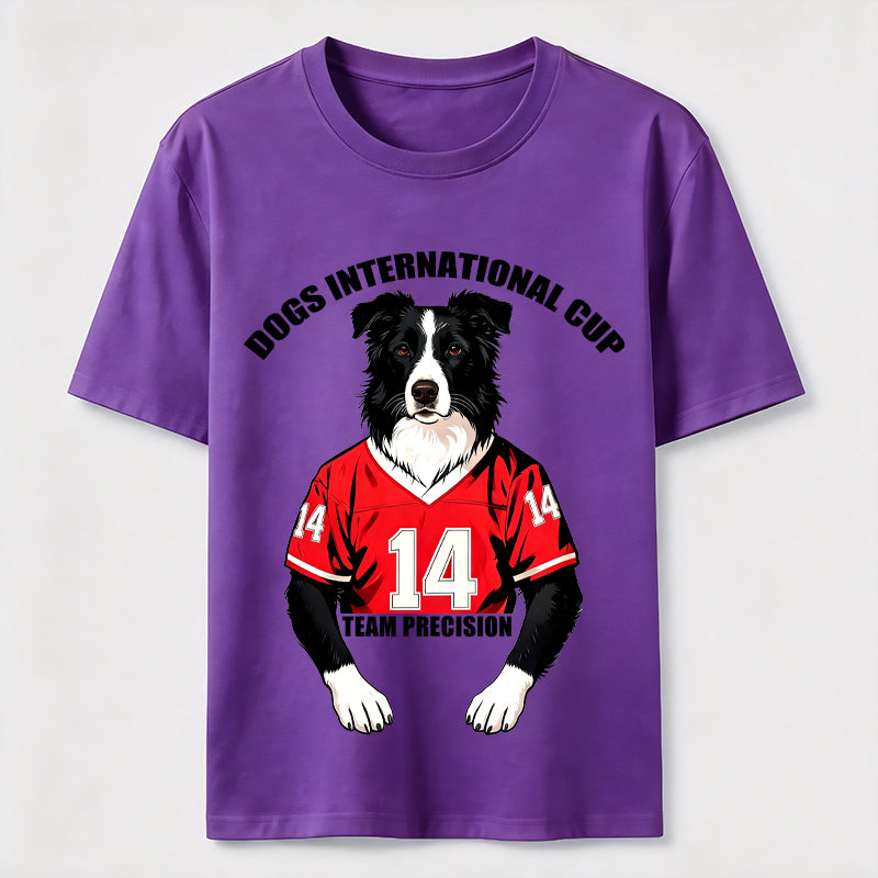 Team Precision Border Collie Athletic T-Shirt