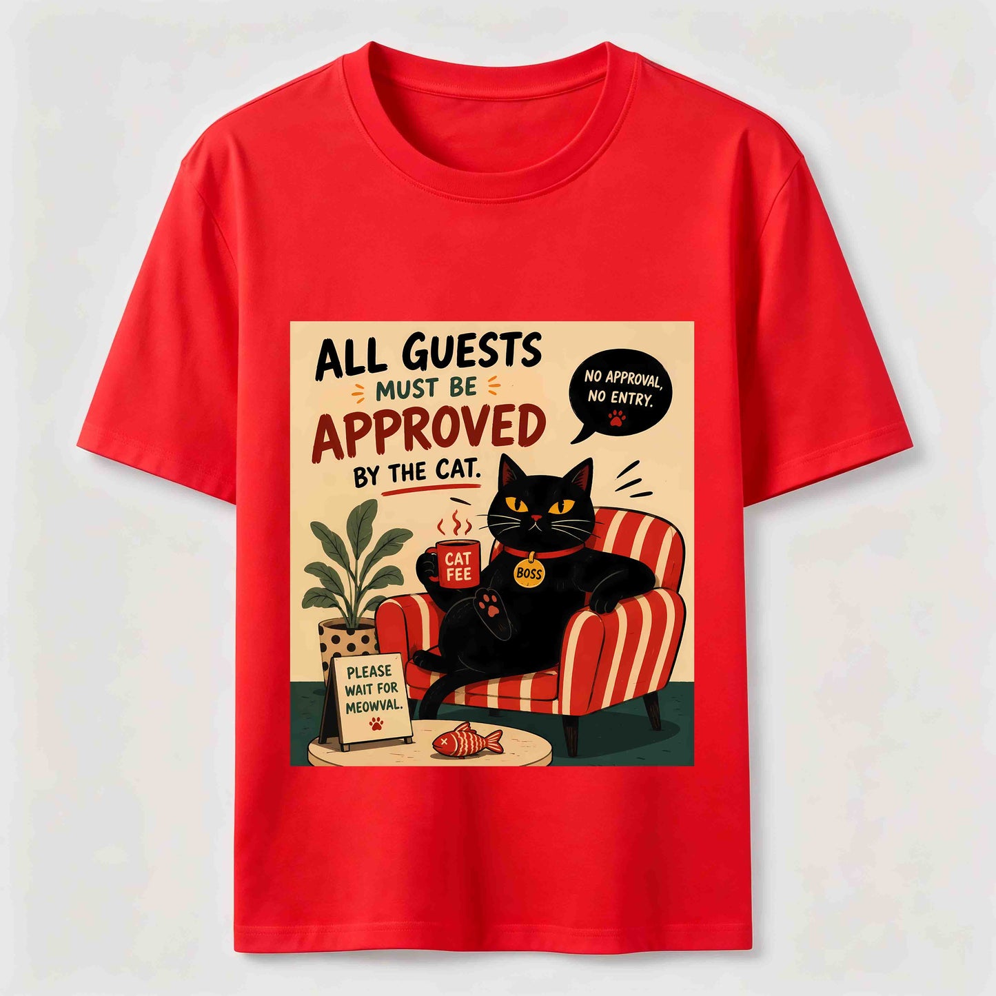 Approved By The Cat Shirt