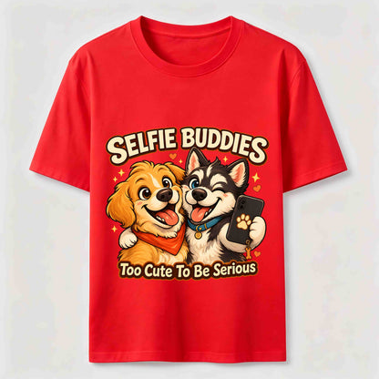 Selfie Buddies Dog T-Shirt