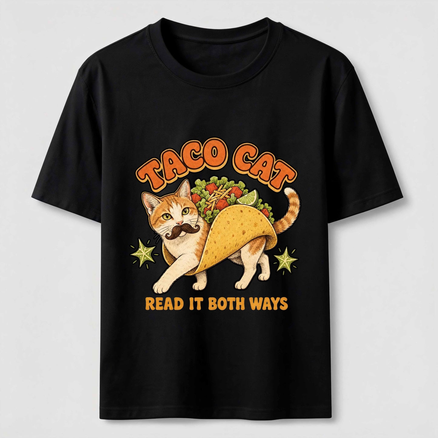 Palindrome Taco Kitty Tee