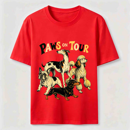 Dog Pack Road Trip Graphic T-Shirt
