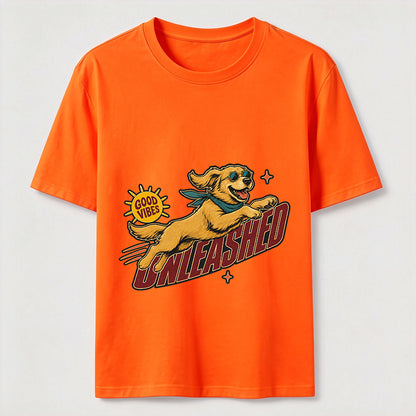 Golden Retriever Unleashed Tee