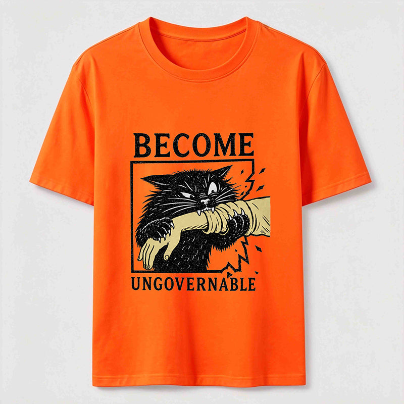Become Ungovernable Chaotic Cat T-Shirt