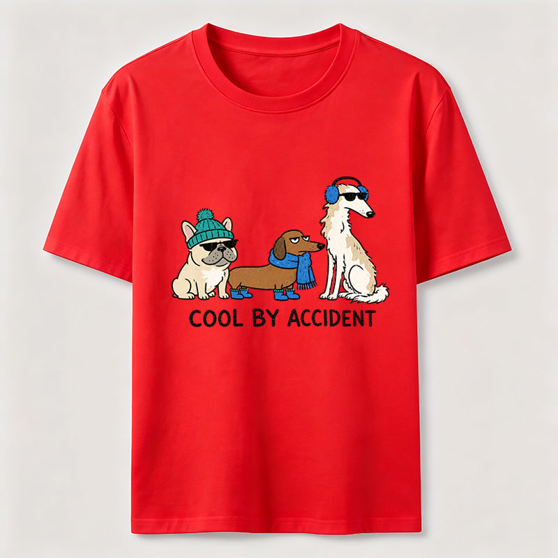 Cool By Accident Dog Trio Tee