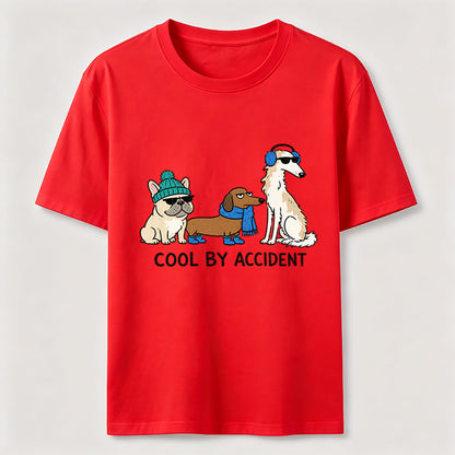 Cool By Accident Dog Trio Tee