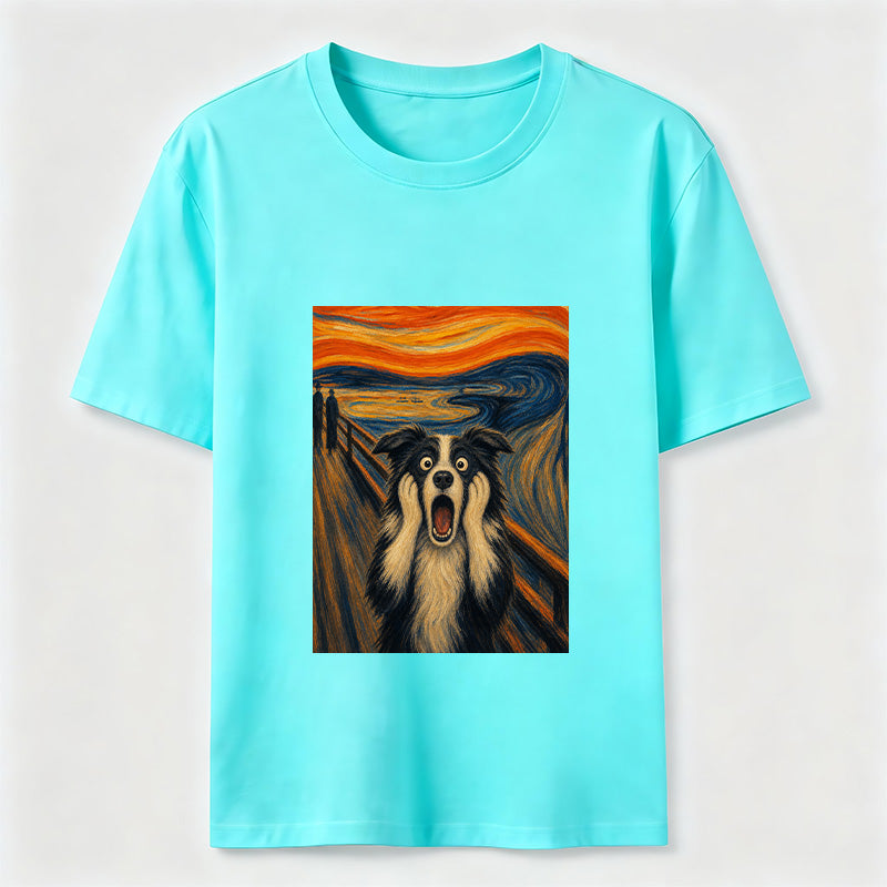 Scream Dog Art Graphic Tee