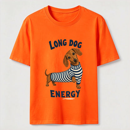 Long Dog Energy Dachshund Tee