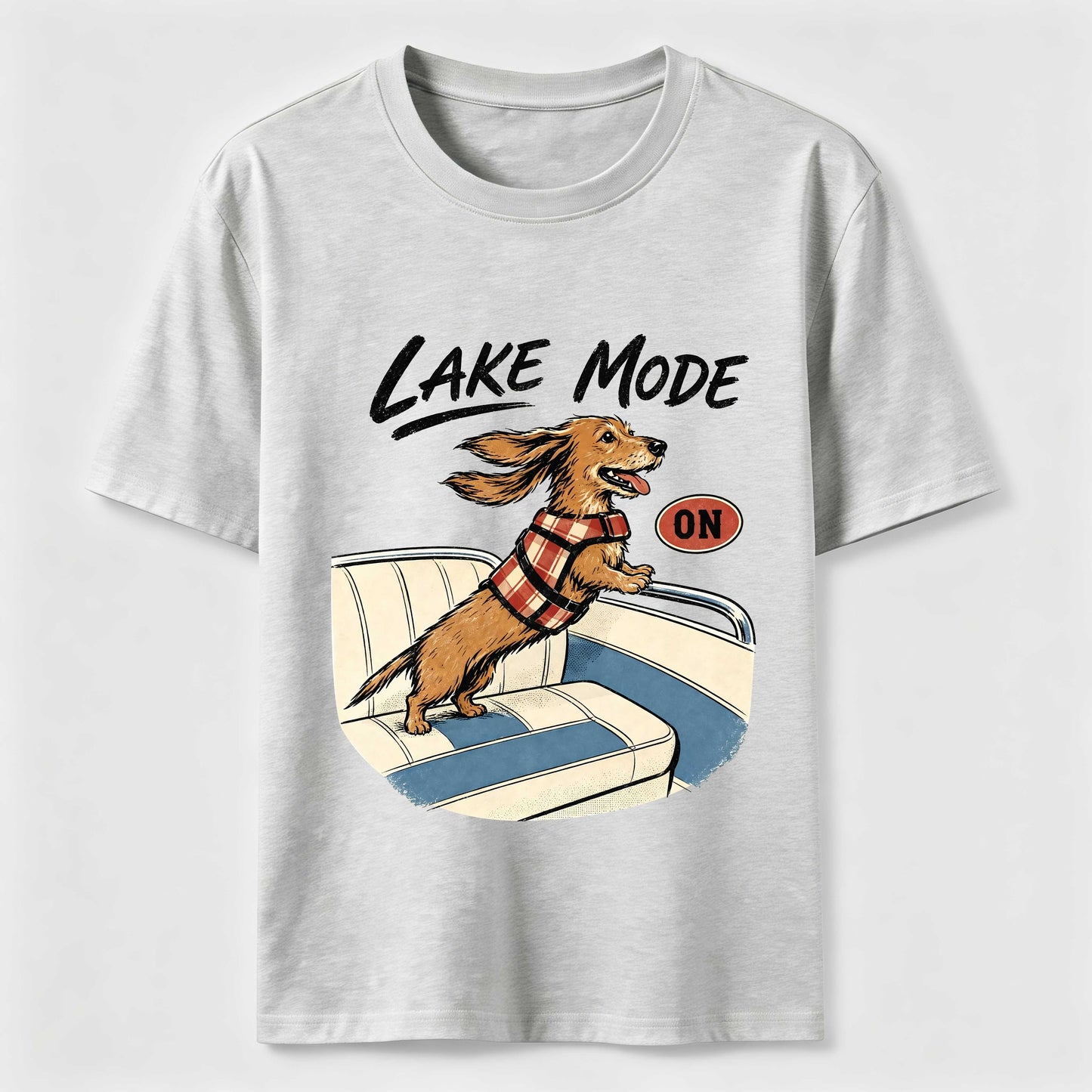 Lake Mode Dachshund Dog Tee