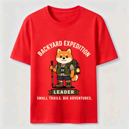 Shiba Inu Explorer Tee Outdoor Dog Lover T-Shirt