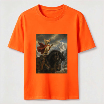 Brave Chihuahua Horseback Tee