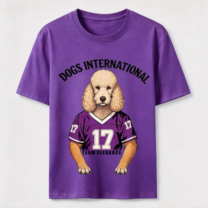 Team Elegance Poodle Athletic T-Shirt