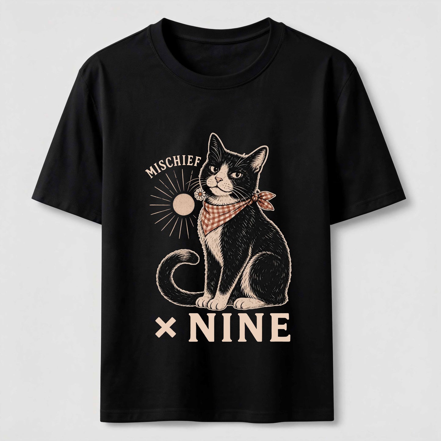 Mischief Times Nine Cat Tee