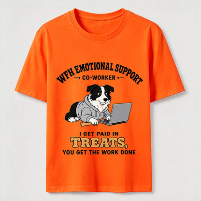 WFH Dog  Funny Emotional Support  T-Shirt