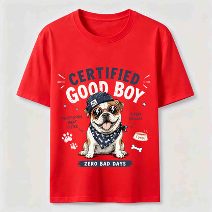 Certified Good Boy Dog Tee