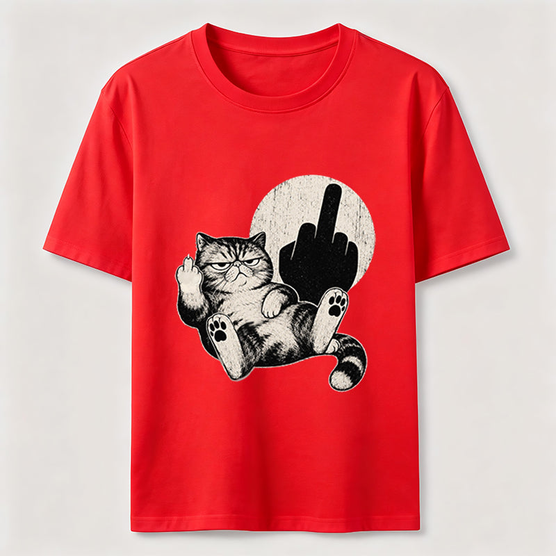 Unbothered Cat Attitude Tee