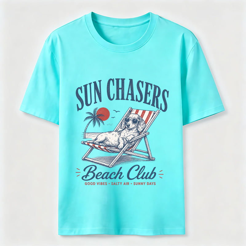 Sun Chasers Beach Dog Tee