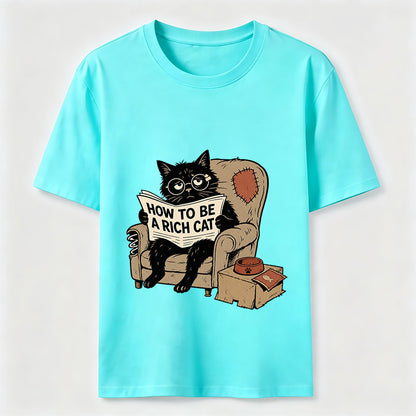 How to Be a Rich Cat T-Shirt