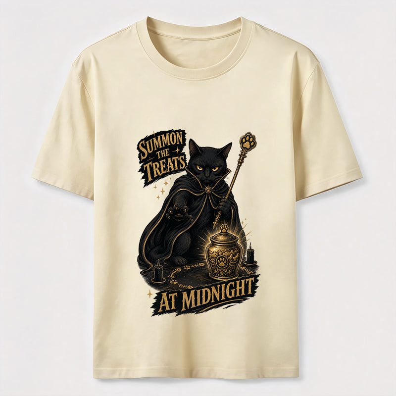 Midnight Treat Summoner Black Cat Tee
