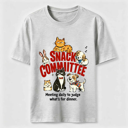 Pet Dinner Committee Humor T-Shirt