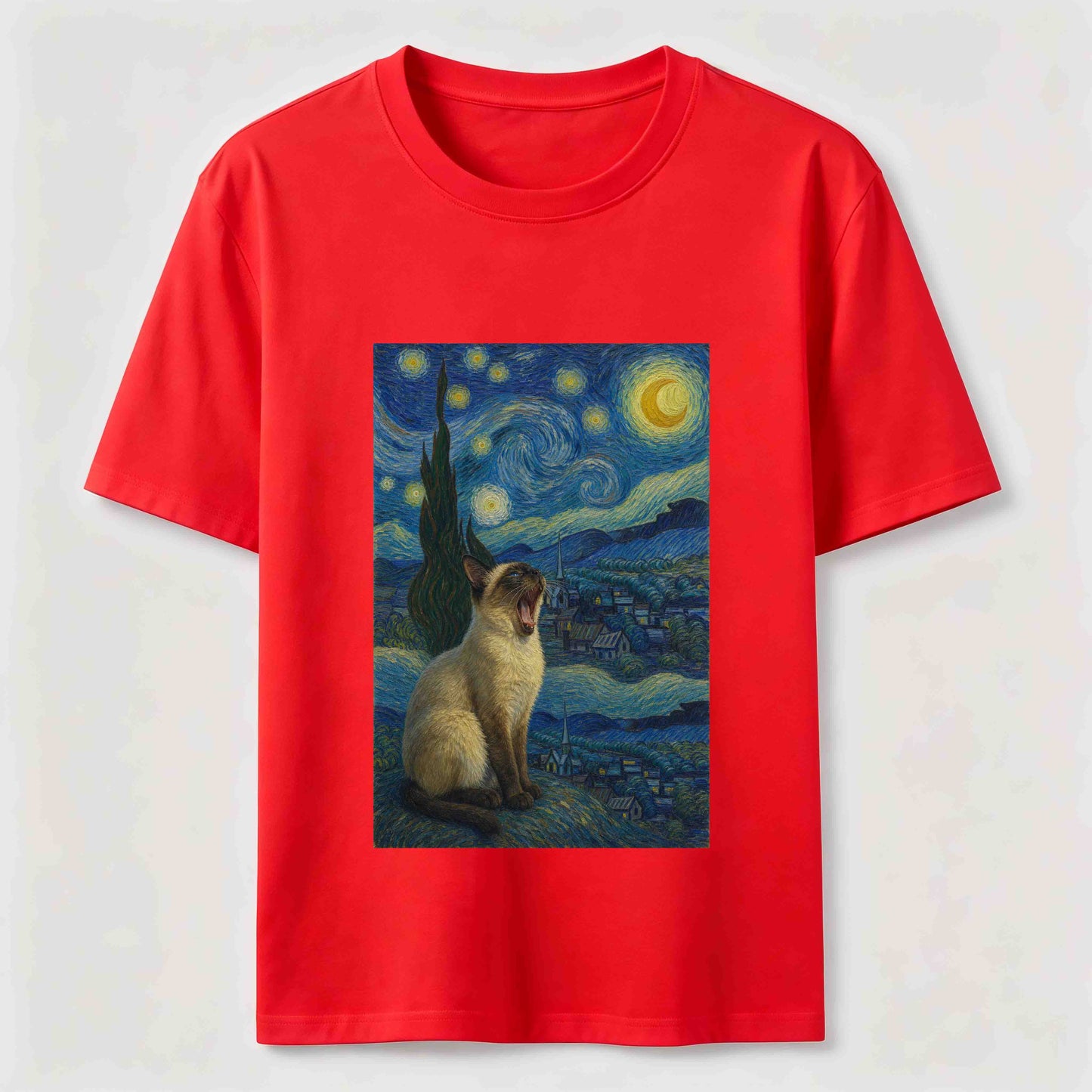 The Cat Who Recreated Starry Night