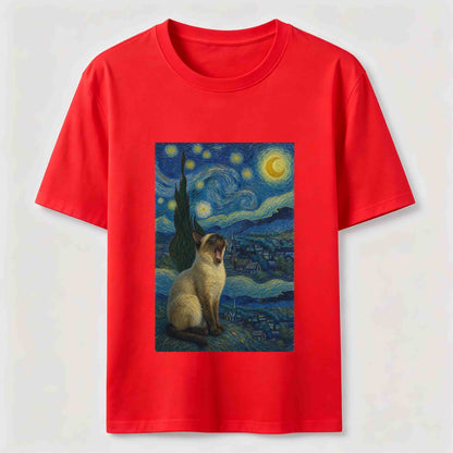 The Cat Who Recreated Starry Night